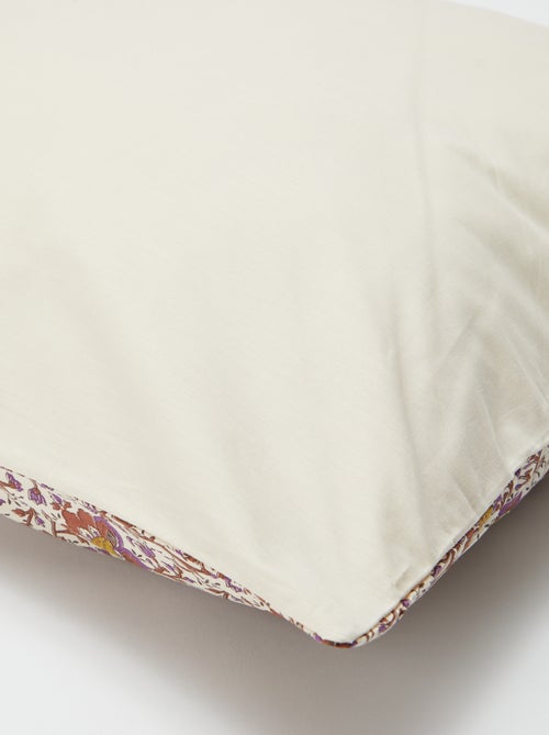 Parure de lit 2 personnes 240 x 220cm en coton 57 fils - Kiabi Home - Kiabi