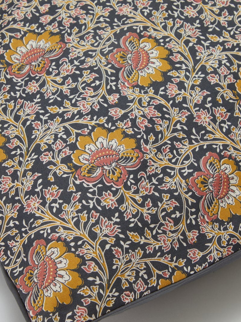 Parure de lit 2 personnes 240 x 220cm en coton 57 fils - Kiabi Home Gris - Kiabi