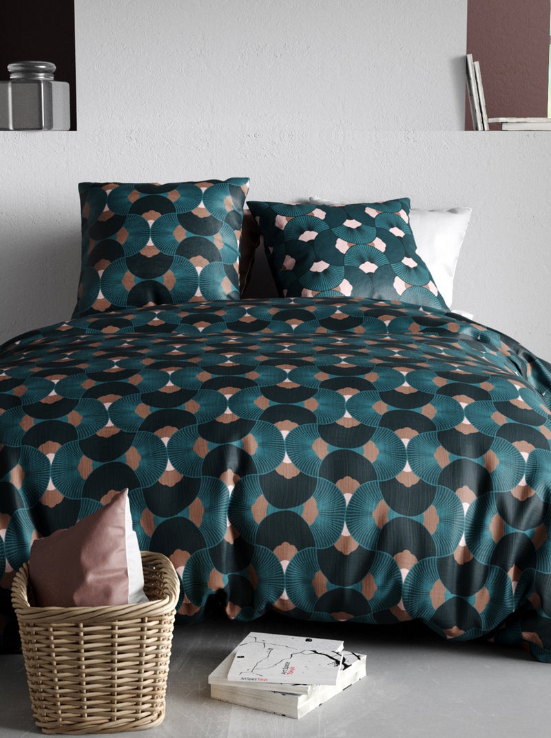 Parure de lit 2 personnes Bleu - Kiabi