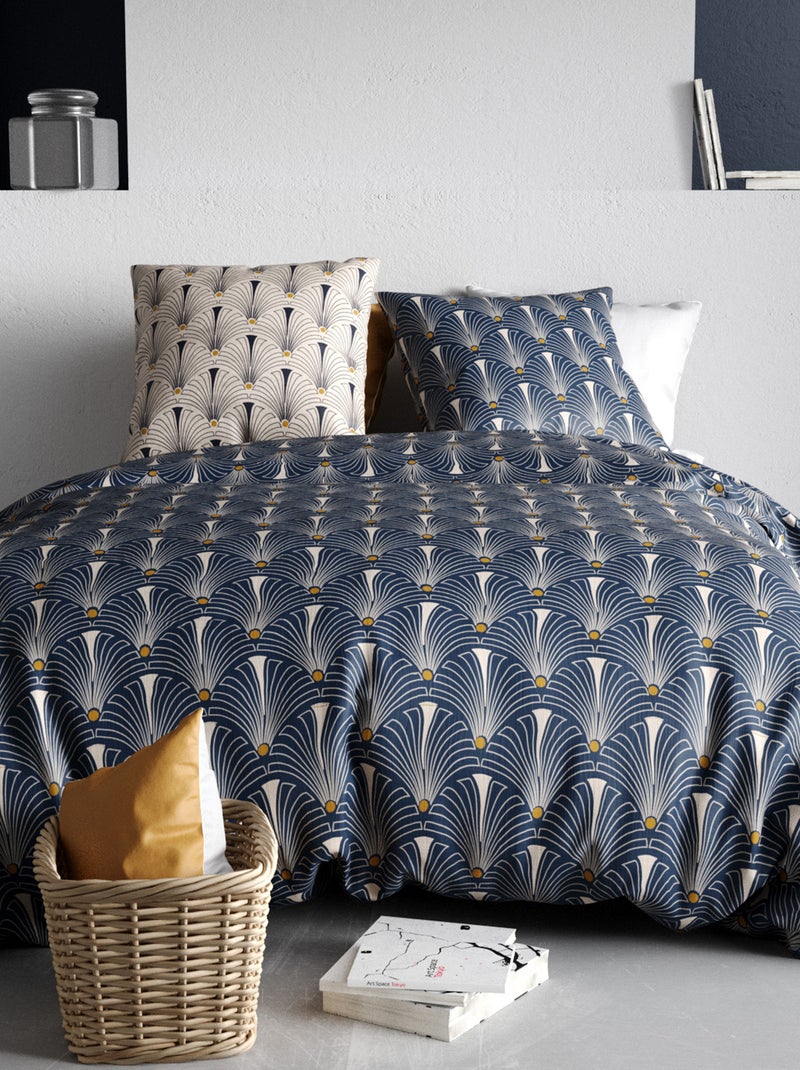 Parure de lit 2 personnes Bleu - Kiabi