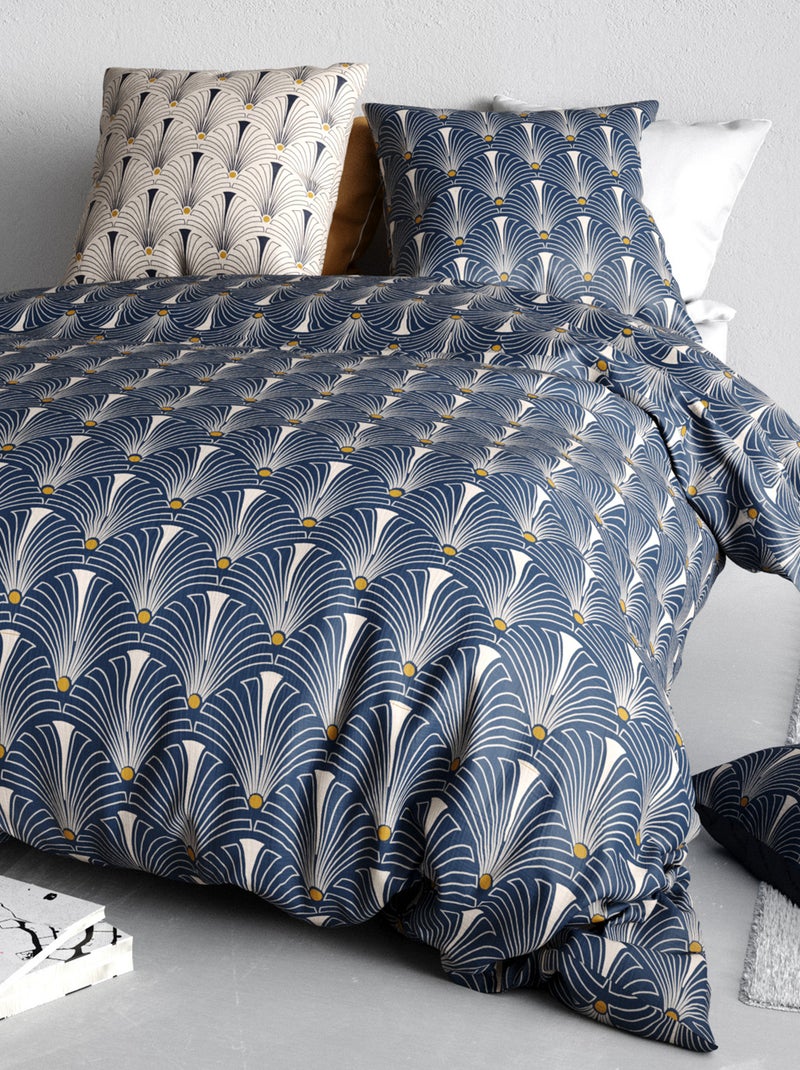 Parure de lit 2 personnes Bleu - Kiabi