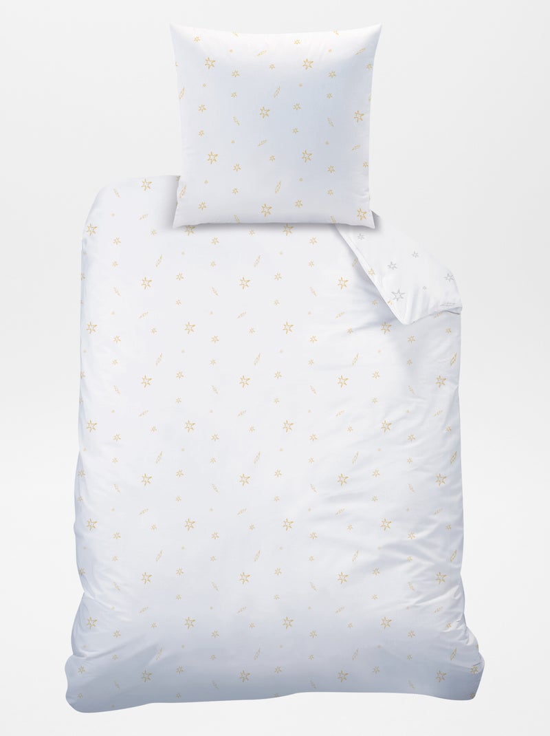 Parure de lit 'Harry Potter' - 1 personne Blanc - Kiabi