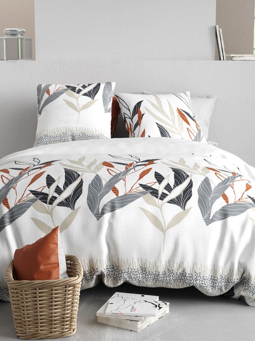 Parure de lit imprimée - 2 personnes - Kiabi