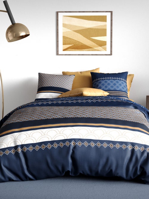 Parure de lit imprimée - 2 personnes - Kiabi