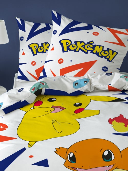Parure de lit 'Pokémon' - 1 personne - Kiabi Parure de lit 'Pokémon' - 1 personne - Kiabi