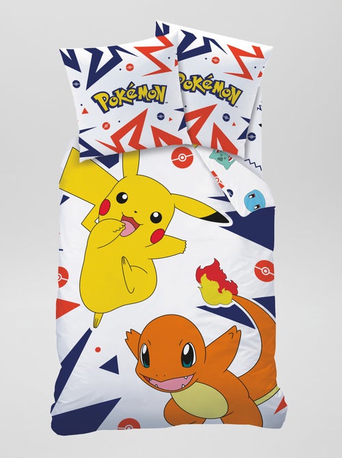 Parure de lit 'Pokémon' - 1 personne - Kiabi Parure de lit 'Pokémon' - 1 personne - Kiabi