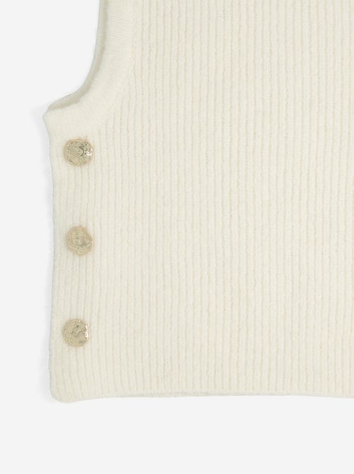 Passamontagna in maglia con bottoni dorati - Kiabi