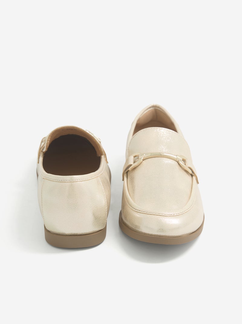 Patent loafers Yellow - Kiabi