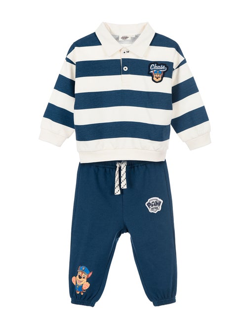 Patrol' 2-piece sweat polo shirt + jogging bottoms set - Kiabi