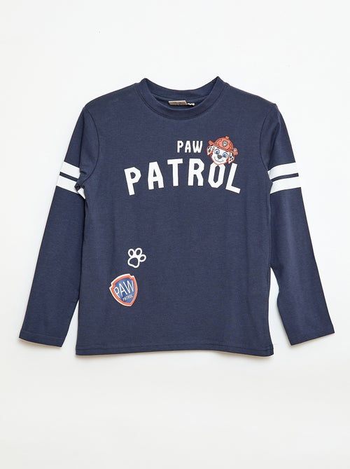 Patrol Paw Long-Sleeved T-Shirt - Kiabi