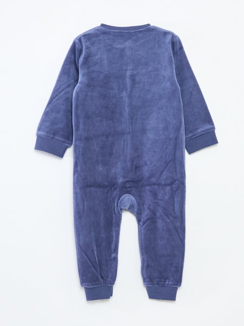Patrol "Paw Patrol" Velour Sleepsuit - Kiabi Patrol "Paw Patrol" Velour Sleepsuit - Kiabi