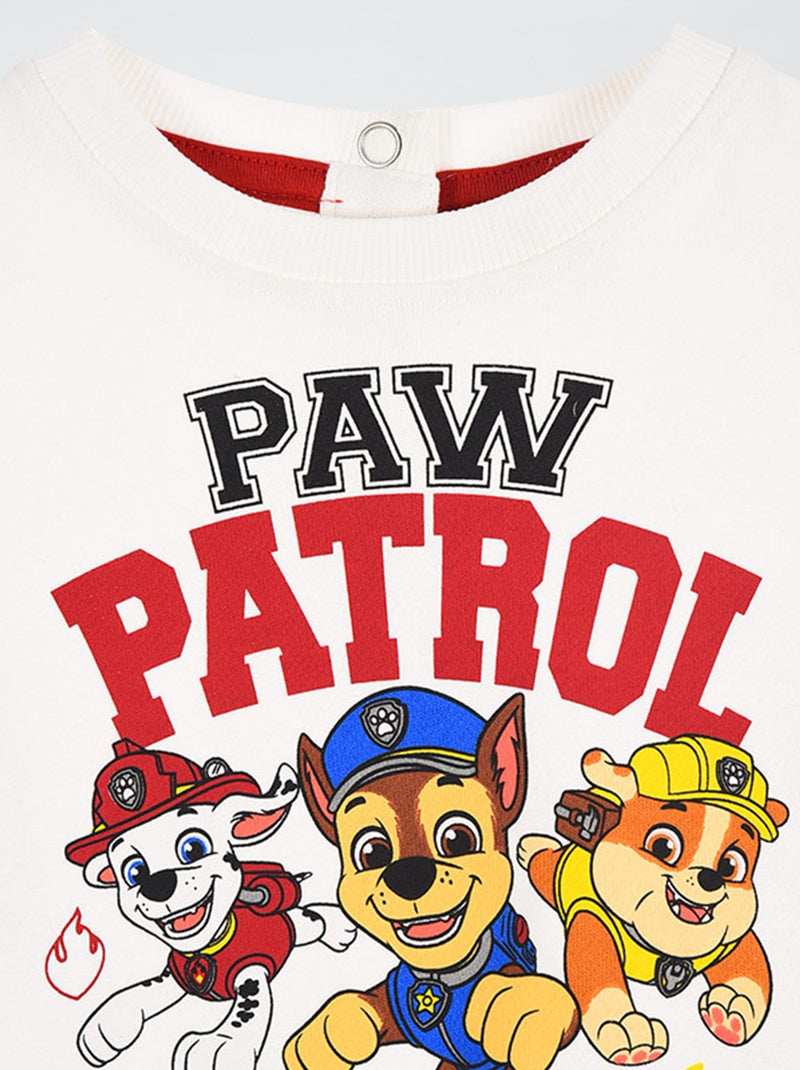 Patrol' Round Neck Sweatshirt Blue - Kiabi