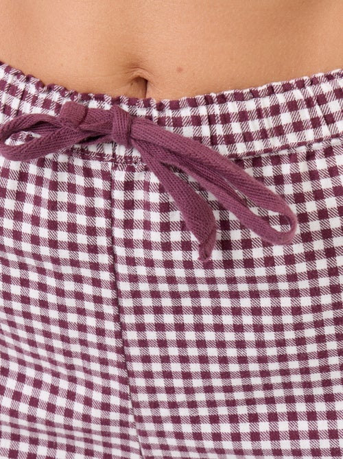 Patterned 2-Piece Pajama Set: Shirt + Pants - Kiabi