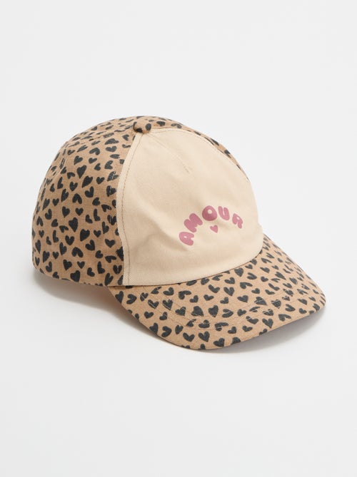 Patterned baseball cap - Kiabi
