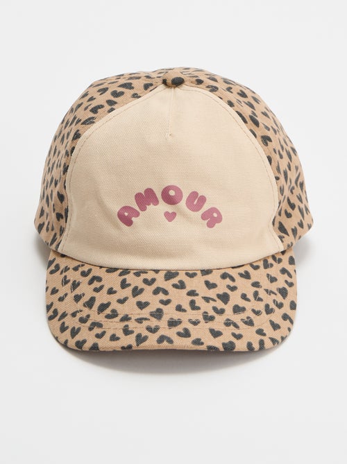 Patterned baseball cap - Kiabi