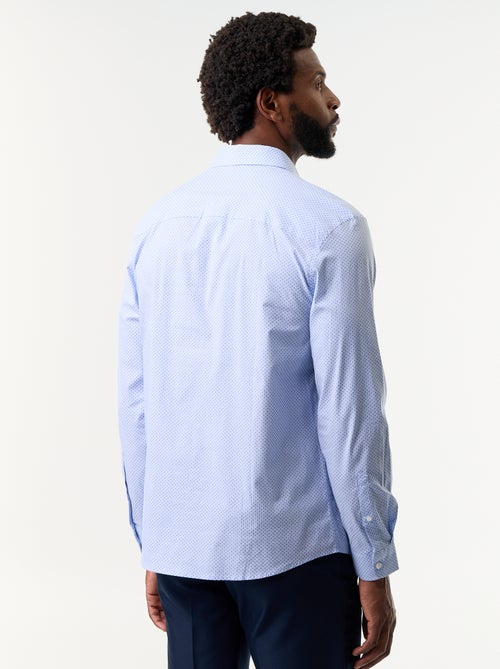 Patterned Dobby Shirt - Kiabi