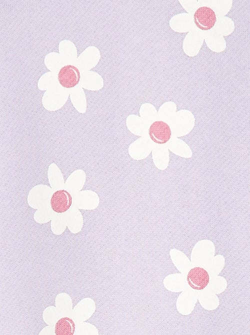 Patterned Fleece Sweatshirt - Kiabi