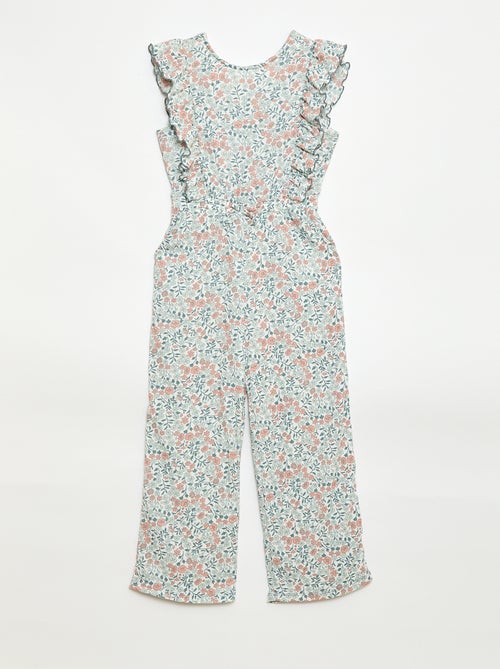 Patterned Jumpsuit - Kiabi