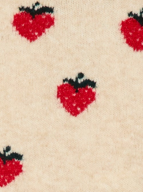 Patterned Knit Sweater - Kiabi