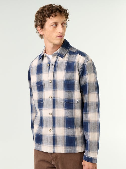 Patterned Overshirt - Kiabi Patterned Overshirt - Kiabi