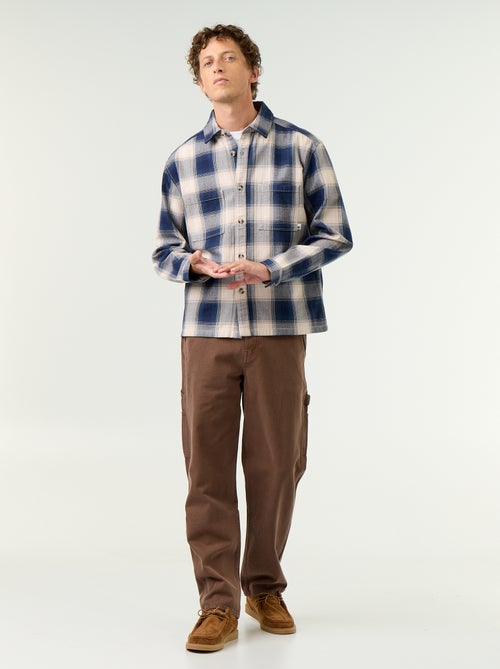 Patterned Overshirt - Kiabi Patterned Overshirt - Kiabi