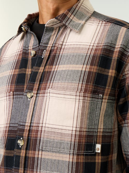 Patterned Overshirt - Kiabi Patterned Overshirt - Kiabi