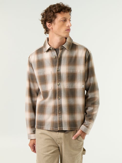 Patterned Overshirt - Kiabi Patterned Overshirt - Kiabi