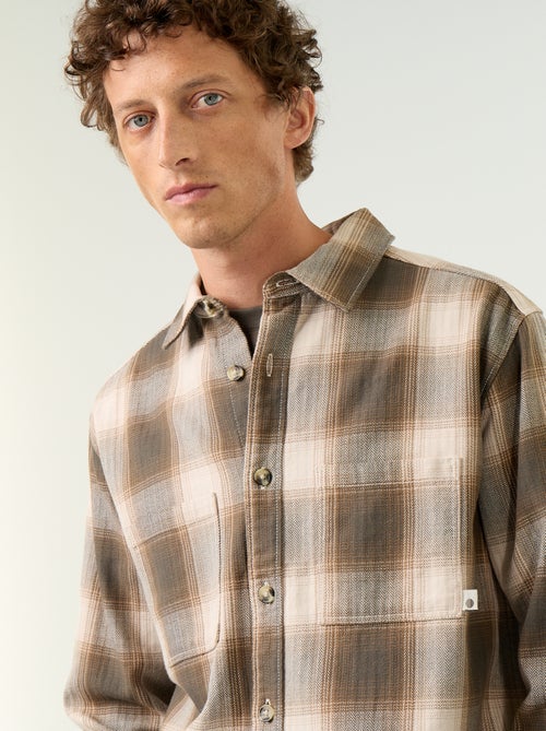 Patterned Overshirt - Kiabi Patterned Overshirt - Kiabi