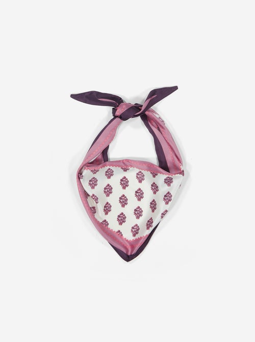 Patterned Satin Scarf - Kiabi