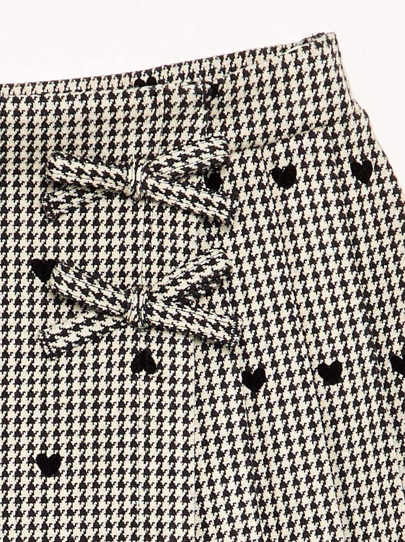 Patterned Skort Grey - Kiabi