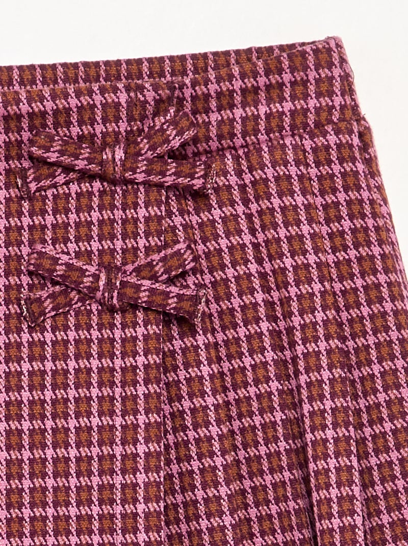 Patterned Skort Pink - Kiabi