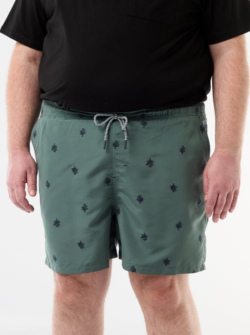 Patterned Swim Shorts - Kiabi