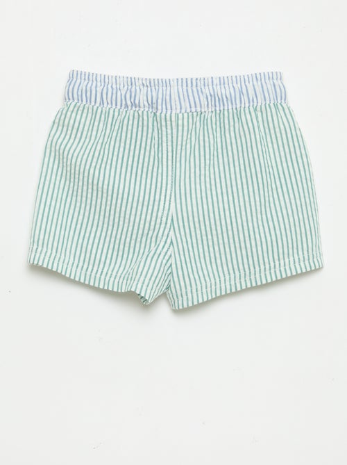 Patterned swim shorts - Kiabi