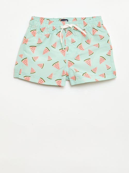 Patterned Swim Shorts - Kiabi