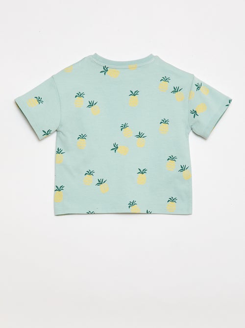 Patterned T-shirt + Shorts Set - 2 pieces - Kiabi