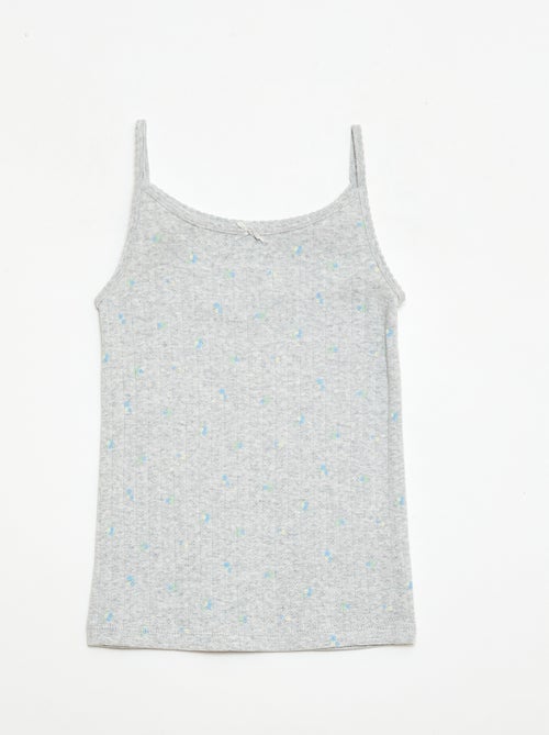 Patterned Tank Top & Shorts Pajama Set - 2 Pieces - Kiabi