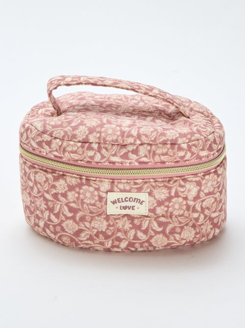 Patterned Vanity Case - Kiabi