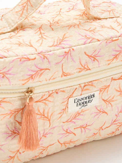 Patterned Vanity Case - Kiabi