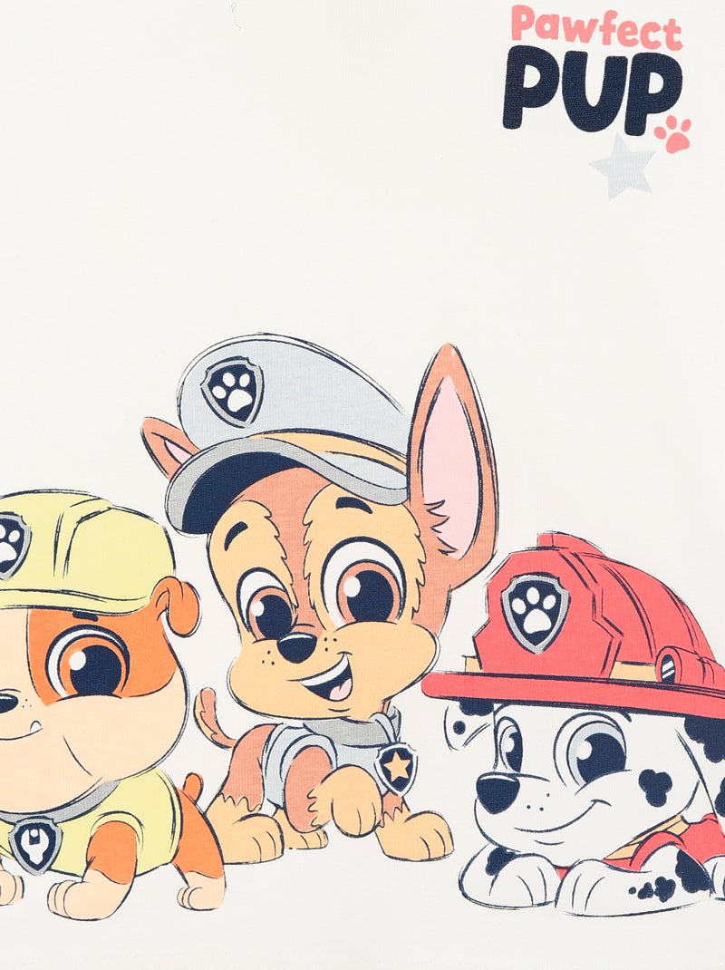 "Paw Patrol" Shorts + T-shirt Set - 2 Pieces Beige - Kiabi