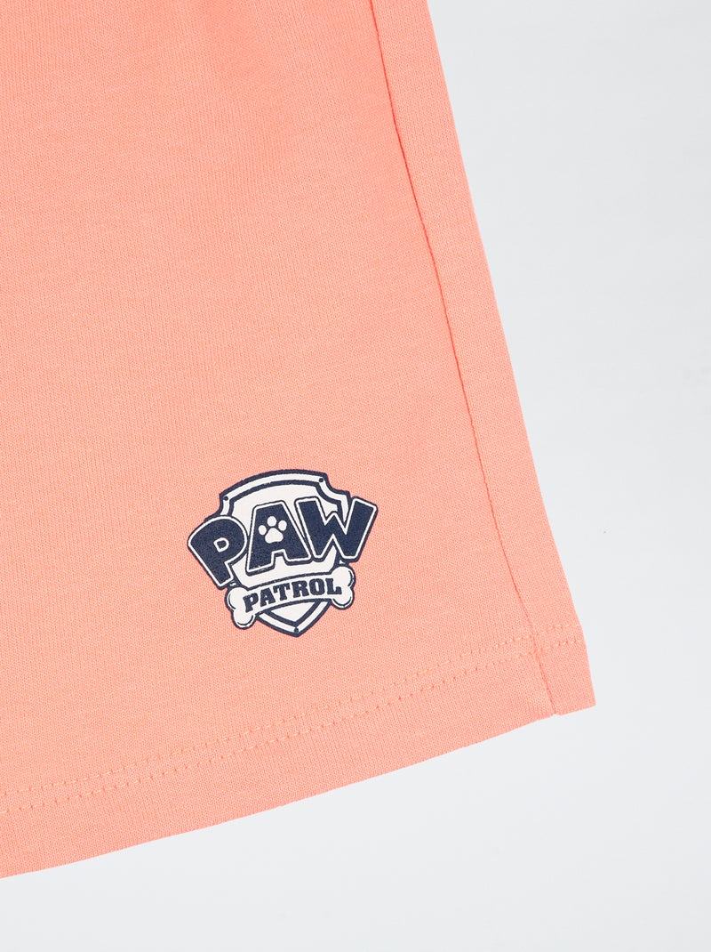"Paw Patrol" Shorts + T-shirt Set - 2 Pieces Beige - Kiabi