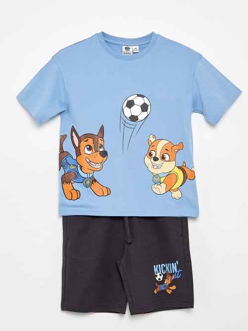 "Paw Patrol" Shorts + T-shirt Set - Kiabi