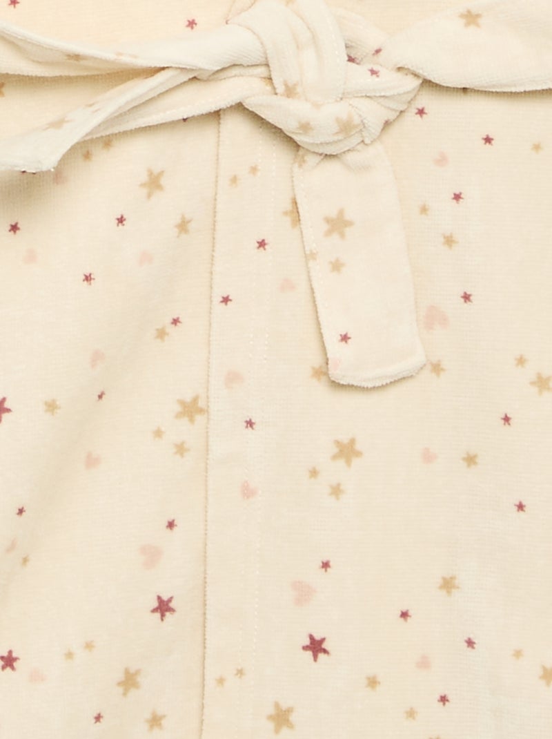 Peignoir de bain - Kiabi Home Beige - Kiabi