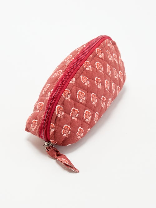 Piccola pochette in tessuto trapuntato - Kiabi