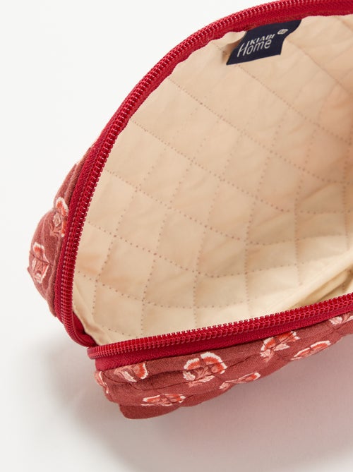 Piccola pochette in tessuto trapuntato - Kiabi