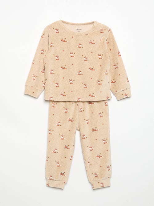 Pigiama 2 pezzi - Felpa + pantaloni - Kiabi Pigiama 2 pezzi - Felpa + pantaloni - Kiabi