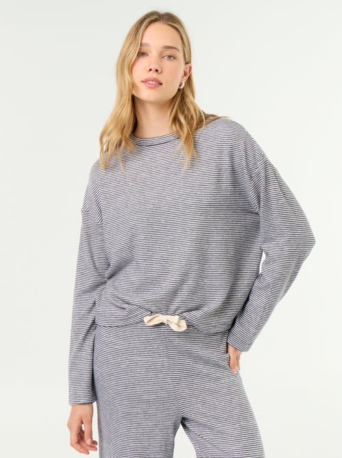 Pigiama 2 pezzi - Felpa + pantaloni - Kiabi