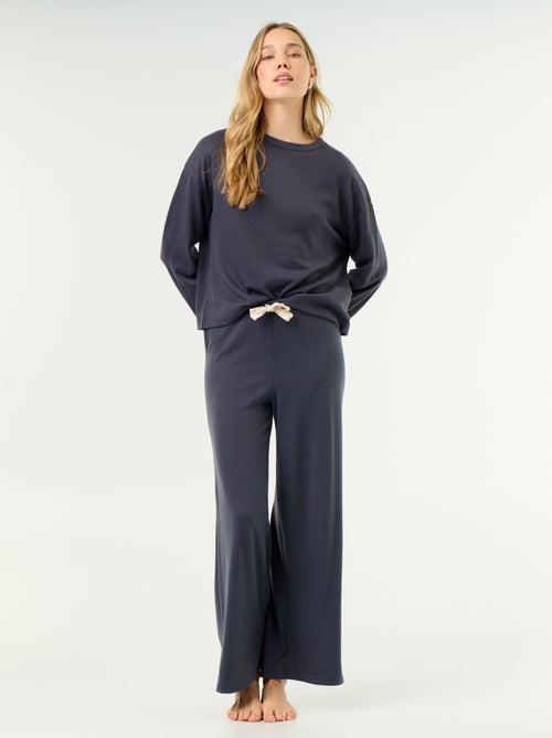 Pigiama 2 pezzi - Felpa + pantaloni - Kiabi