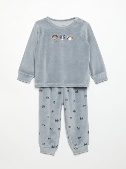 Pigiama 2 pezzi - Felpa + pantaloni - Kiabi Pigiama 2 pezzi - Felpa + pantaloni - Kiabi