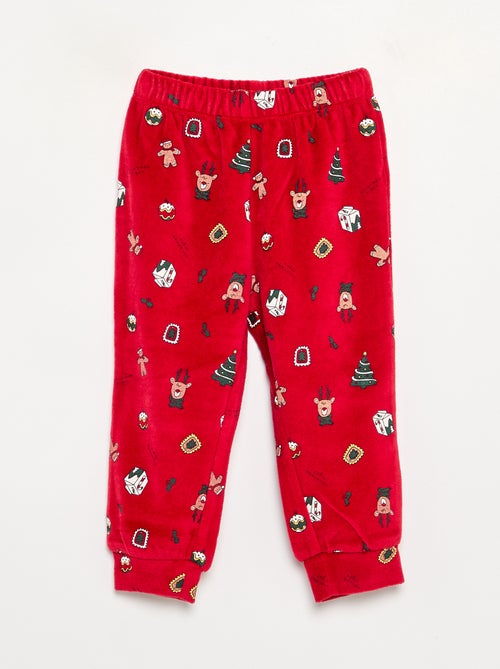 Pigiama 2 pezzi - Felpa + pantaloni - Kiabi