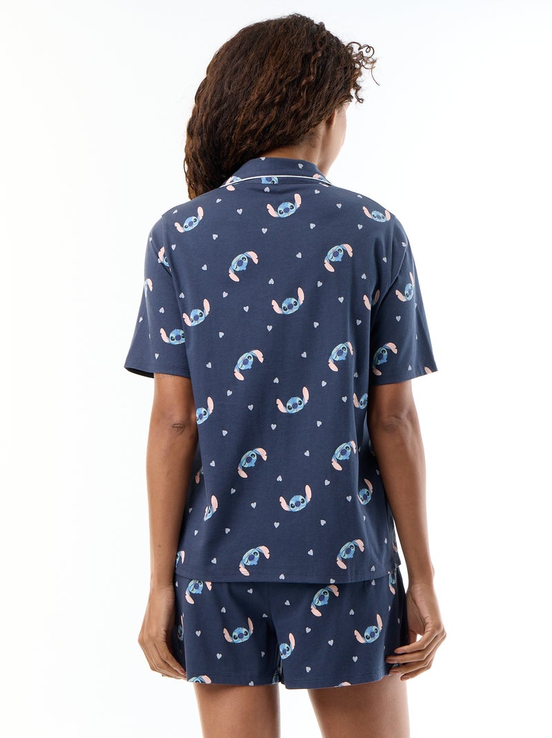 Pigiama 2 pezzi 'Disney' in cotone stampato Blu - Kiabi